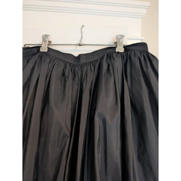 Vintage After Six 100% Silk bubble skirt Y2K cottagecore party whimsigoth - Picture 3 of 7